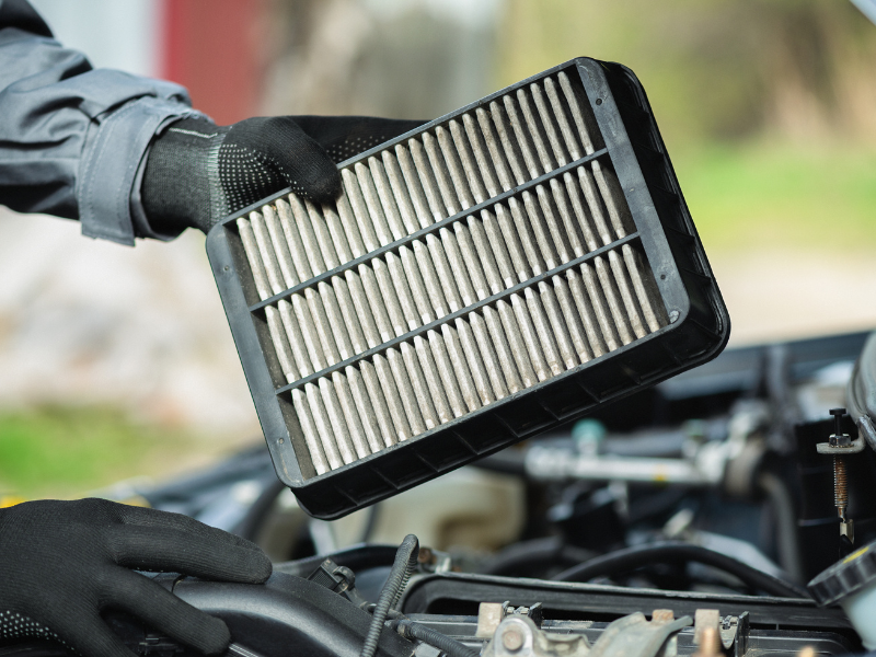 Cold air filter