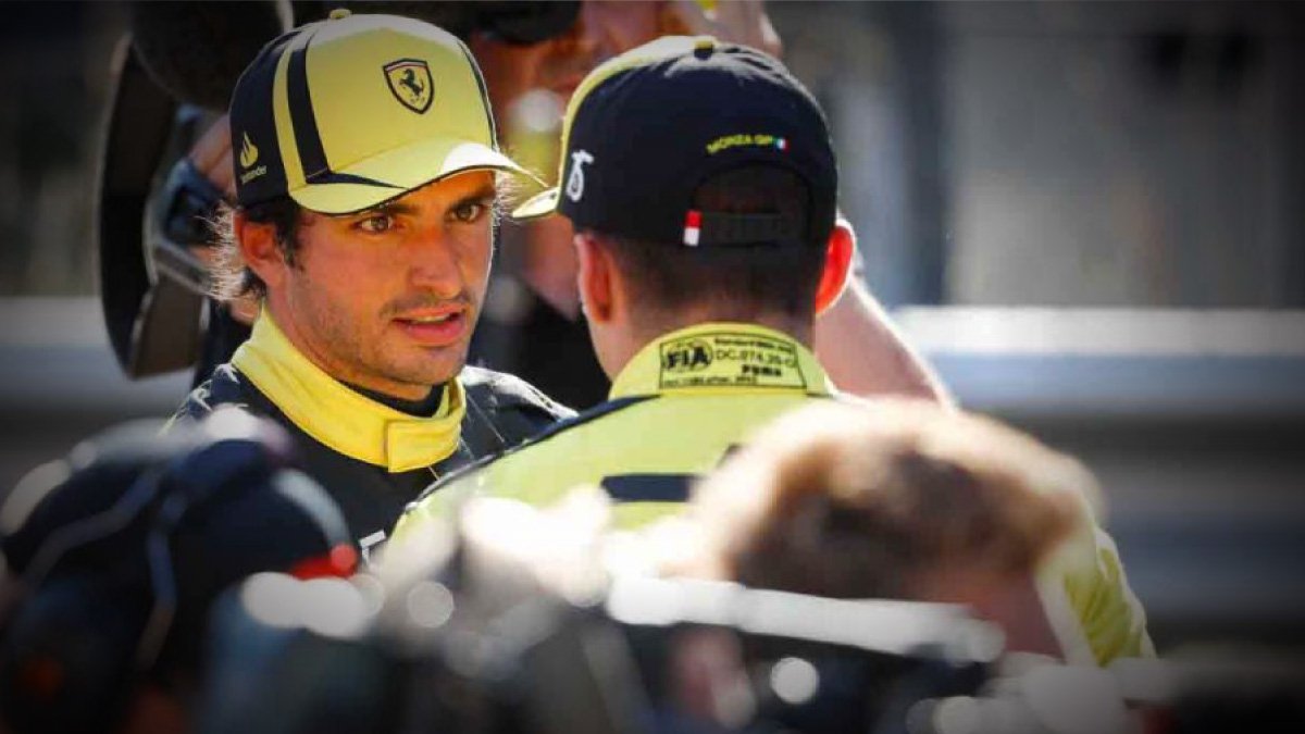 Twitter post italian grand prix day 2