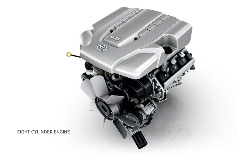 Land cruiser post img v8 engine