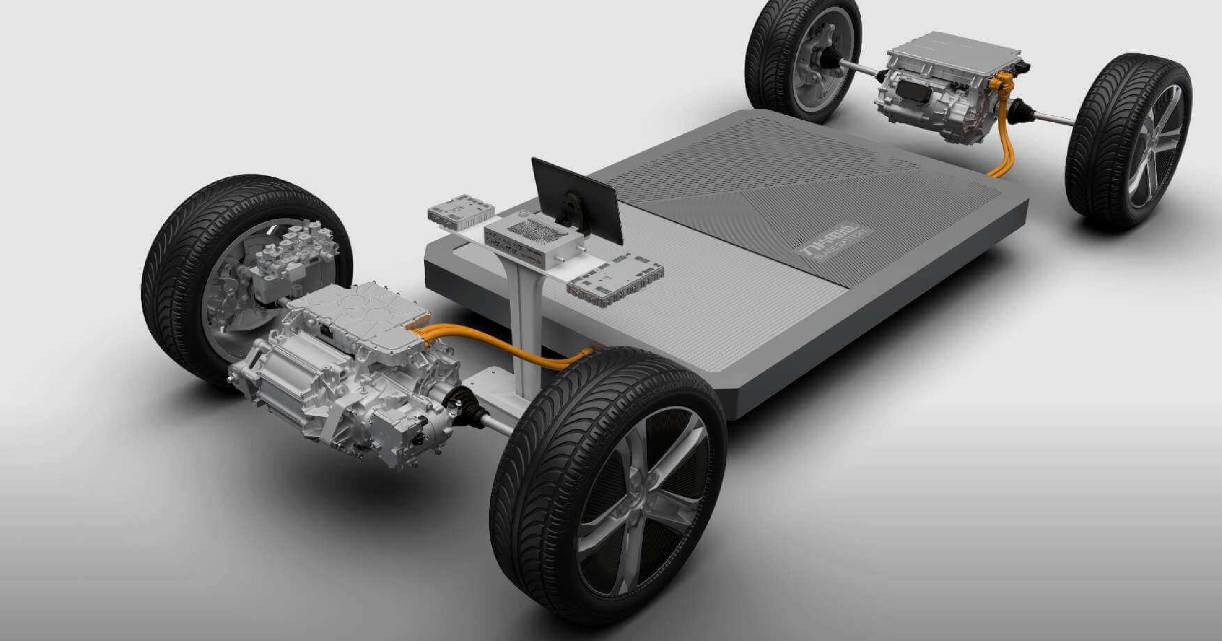 BYD Sealion 07 EV chassis featuring an advanced electric drivetrain and battery system